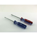A Line Super Prof Screwdriver w/ Clear Handle (4 1/2") 1/8" Slotted)